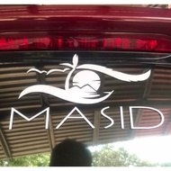 ✘ ⊙ MASID Stickers Waterproof Fadeproof