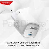 ADAPTOR CHARGER HEAD/ TC ANKER 25W USB-C CHARGER B2B - EG/TR/ID /CL ITERATION 1