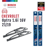 Bosch ใบปัดน้ำฝน Chevrolet Optra ปี 2003-2007 ขนาด 21/19 นิ้ว รุ่น Advantage