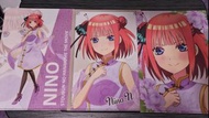 五等分的花嫁 五等分的新娘  中野二乃 文件夾 file The Quintessential Quintuplets Nino Movie Clear File Folder