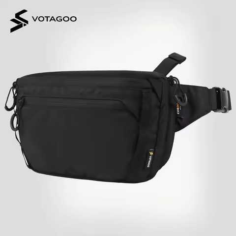 VOTAGOO Tactical CCW Fanny Bag, Concealed Carry Fanny Pack Waist Belt Tactical Waist Bag Handgun Pou