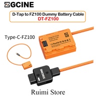 ZGCINE D-Tap to FZ100 Type -C- FZ100 Dummy Battery Cable Braided Wire FOR Sony A7 III, A7 IV, A7C, A