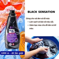 Nước giặt tẩy trắng quần áo trắng Denkmit white sensation 1L nhập khẩu Đức [ Freeship Max]