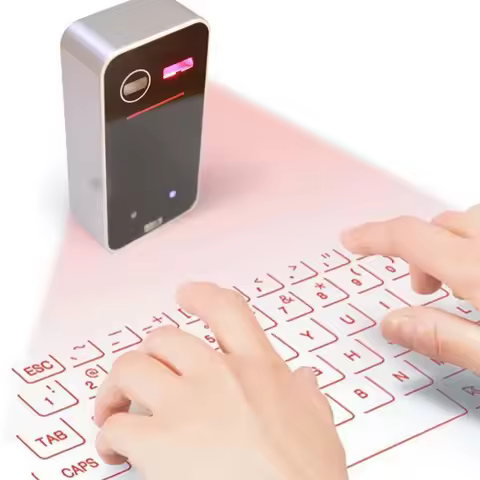 Portable Wireless Laser Keyboard Virtual Projection Bluetooth Keyboard for Android Smart Phone Table
