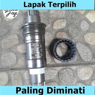 AS GIR BB SHIMANO HT1 OCTALINK BEARING HOLLOWTECH 1 68MM 118MM sepeda murah
