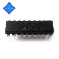 10pcs/lot = 5pair Original 5PCS HT12D and 5PCS HT12E DIP20 . HT-12D+HT-12E In Stock DIP