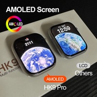 Original HK9 Pro AMOLED Smart Watch Compass Series 8 Bluetooth Call Fitness Sports Watch Voice assis
