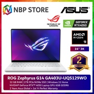 Asus ROG Zephyrus G14 GA403U-UQS129WO 14'' 3K 120Hz Gaming Laptop White