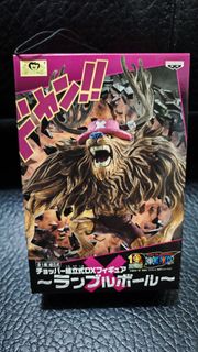 全新 日版 Banpresto 海賊王 One Piece 狂暴喬巴 索柏 Chopper Rumble Ball Figure 景品 大貨