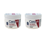 CeraVe Itch Relief Moisturizing Cream 340g ปรับปรุงผิวแห้ง ปัญหาผิวหยาบกร้าน เช่น ผิวหนังลอกเป็นขุยแ