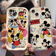 Cute Mickey Mouse Phone Case for VIVO iQOO 12 11 Z9 Z9x Lite Z7x Pro 4G 5G Cover