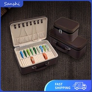 Jewelry Storage Box Household Leather Large Capacity Storage Box