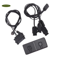 5V 3Pin ARGB to 12V 4 Pin RGB Converter 5V/3pin ADD-RGB to 12V/4PIN Adapter 5V 3pin Manual Controlle