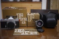 【售】極新盒裝美品 Nikon Nikomat FTN 加購50mm F2.0 non-Ai標準鏡頭