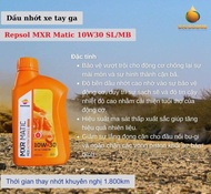 Nhớt xe tay ga Repsol MXR MATIC 10W30 JASO MB