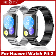 Dây đeo kim loại cho đồng hồ For Huawei watch fit 2 dây đeo For Huawei Watch Fit2 Smart Watch Band B