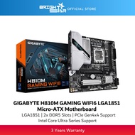 GIGABYTE H810M GAMING WIFI6 LGA1851 Micro-ATX Motherboard