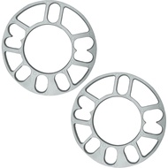 2PCS Spacer Roda Universal 8mm, Spacer Roda untuk 4 Lug dan 5 Lug, PCD 100mm hingga 120mm, Sesuai un