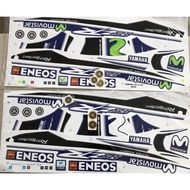 STICKER YAMAHA 125ZR MOVISTAR /STRIPE YAMAHA 125ZR MOVISTAR /125zr moviestar