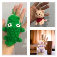 Handmade wool keychain Meaningful gift