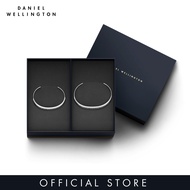 Daniel Wellington Gift Set - Classic Bracelet Silver Small + Large - Pair Bracelet - Couple Bracelet for women and men