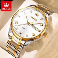 OLEVS 5563 Quartz Men's Watch Top Brand Quartz Clock Stainless Steel Waterproof Luxury Wristwatch Re