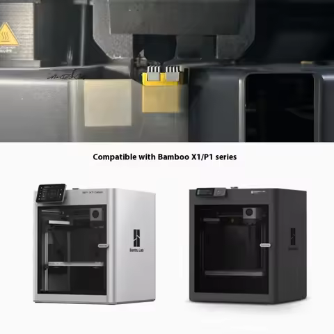 BambuLab Print Head Cleaner Set Mounted Scrubbers Wiper Brush for X1 P1S Series Nozzle Cleaning Prin