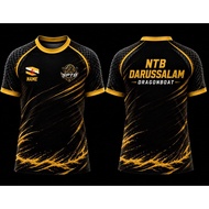 Jiashu*Custom Dragonboat Jersey NTB Darussalam SPTB Brunei Team Shirt Short Sleeve Long Sleeve Quick