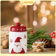 Ceramic Cookie Jar Snack Canister Simple Coffee Container Household Storage Canister Kitchen Caniste