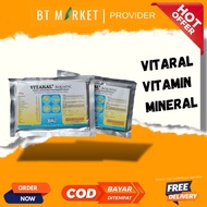 Vitaral Aquatic Suplemen Lengkap Untuk Ikan Udang Vitamin Mineral Diperkaya Dengan Beta Glucan Feed