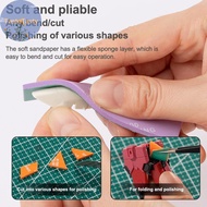 TasteTasty 9Pcs For Assembling Model Build Tools Hobby DIY MS-E400~1200 Semi-rigid Sanding Sticks Pl