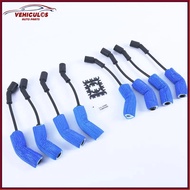 Ceramic Black 500 Ohms/ft Spark Plug Wire Set 9070CK Extreme 9000 8mm 135° For Car Replacement for 0