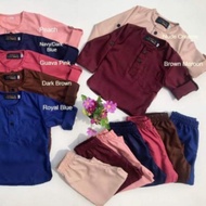Baju Melayu Baby Uwais (Newborn - Dewasa)