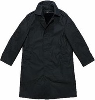 美軍公發 USN 海軍 全天候大衣 長版風衣 黑色