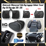 Motorcycle Waterproof Side Bag Luggage Helmet Travel Bag Tail Bag edge SADDLEBAG 36L- 58L