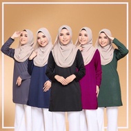 ️Jersi Muslimah ️S~5XL/ Baju Sukan Muslimah / Plain Jersi / jersi Kosong / T-Shirt Labuh