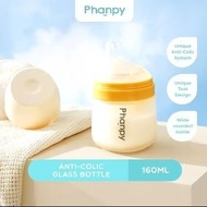 Phanpy Anti - Colic Glass Feeding Bottle 160ml/5oz | Botol Susu Kaca Phanpy