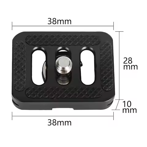 Y16A Quick Release Plate for Sirui Tripod with C-10,C-10X,E-10,E-20 Ball Heads and for 3T-35R/T005 S