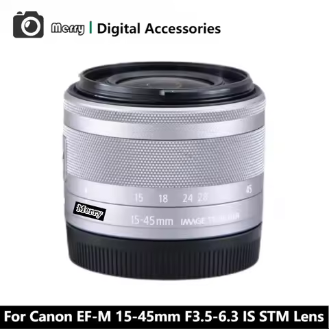 Original 15-45mm Lens Canon EF-M 15-45mm f/3.5-6.3 IS STM lens For Canon M1 M2 M3 M5 M6 M10 M50 M100