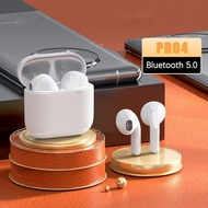 Tai nghe Pro 4 Tai nghe không dây Tai nghe Mini thể thao Bass HIFI Âm thanh nổi Tai nghe giảm tiếng