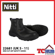 [Nitti] 22681 Mid Cut with zipper Safety Shoes