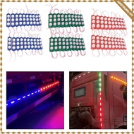 [WhstrongMY] Truck LED Side Marker Light DC 24V IP67 Rainproof Accessory for Truck Car Lorry
