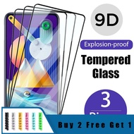 1-3 PCS 9D Full Cover Glass For Samsung Galaxy A22 A32 A52 A72 A82 4G 5G A52S A53 A73 A11 A12 A13 A10S A20S A21SM11 M12 M21 M21S M31 M31S M51 M10 M20 M30 M10S M22 M32 M42 M52 Tempered Glass Screen Protector Glass