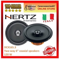 Hertz speaker Dieci DCX 165.3 2-Way Coaxial Speakers (120W) car speakers full set high sepc