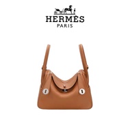 Hermes กระเป๋าไหล่ Shoulder bags mini lindy elegant 20cm brown