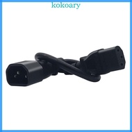 KOK IEC 320 C14 to C13 Extension Power Cable IEC 320 C14 Male to C13 Female Power Converters Cable f