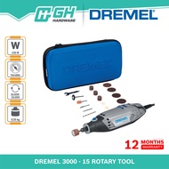 [ GH HARDWARE ] DREMEL 3000 - 15 Rotary Tool ( 3000-15)