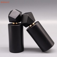 [dddxce1] 50ml ck Gold Polyhedral Cover Refillable Thick Glass  Perfume Bottle Empty Atomizer Bottle