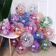 12 Inch Confetti Balloon 12 Inch Transparent Confetti Balloon/ SINGLE
