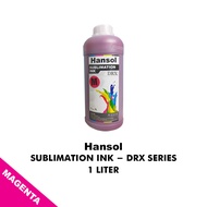 HANSOL SUBLIMATION INK DRX Series 1 Liter for Printer Refill ink Heatpress Dye Sublimation Available